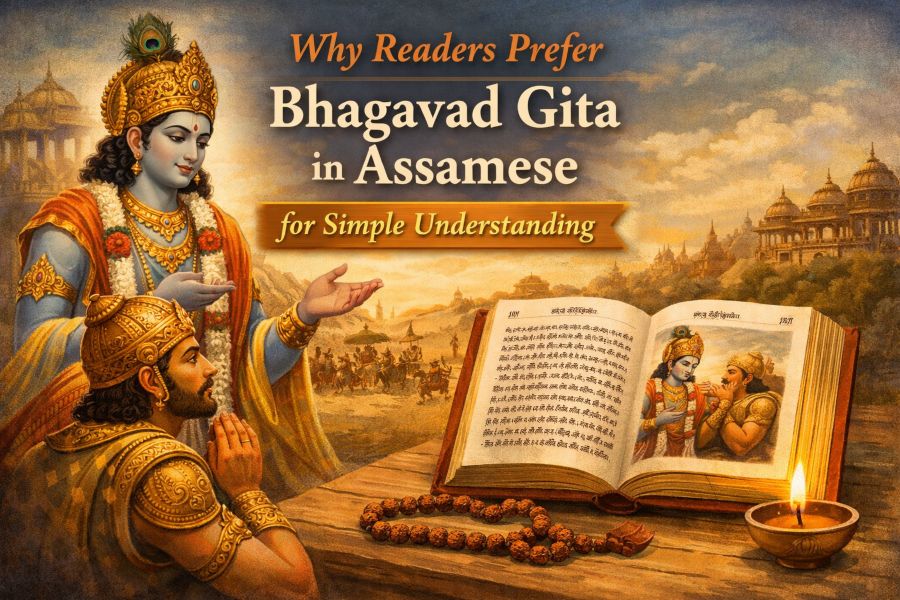 Bhagavad Gita in Assamese for Simple Understanding