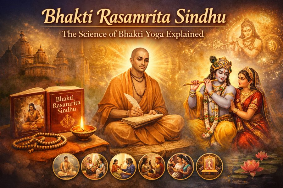 Bhakti Rasamrita Sindhu Reveals the Science of Bhakti Yoga