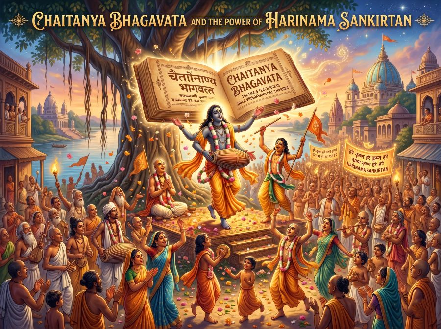 Chaitanya Bhagavata and the Power of Harinama Sankirtan